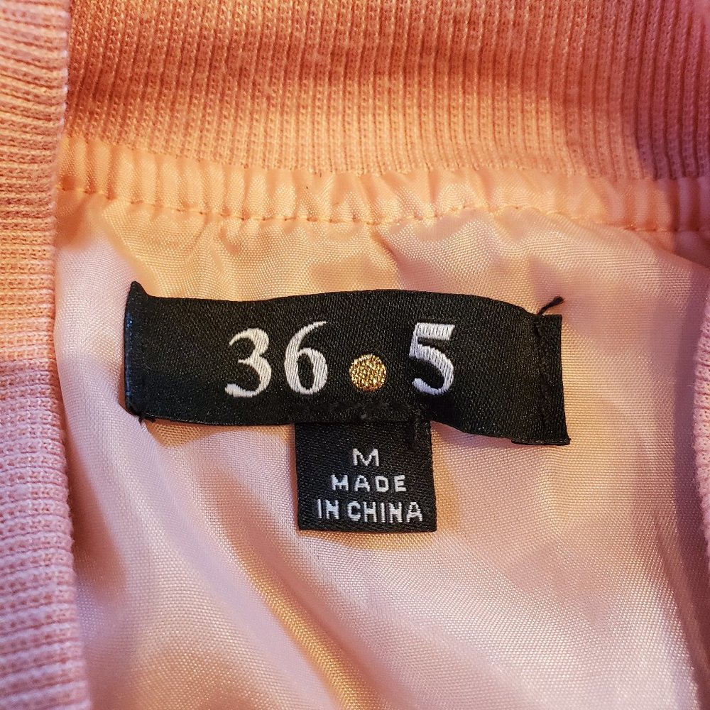 Pink Bomber Patch Jacket - Picture 4 of 4
